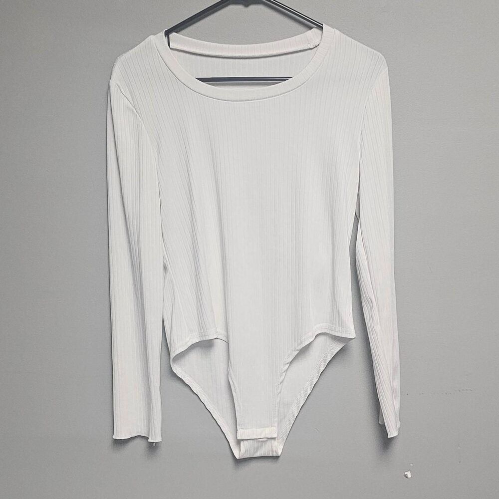 No-brand Women's White Bodysuit